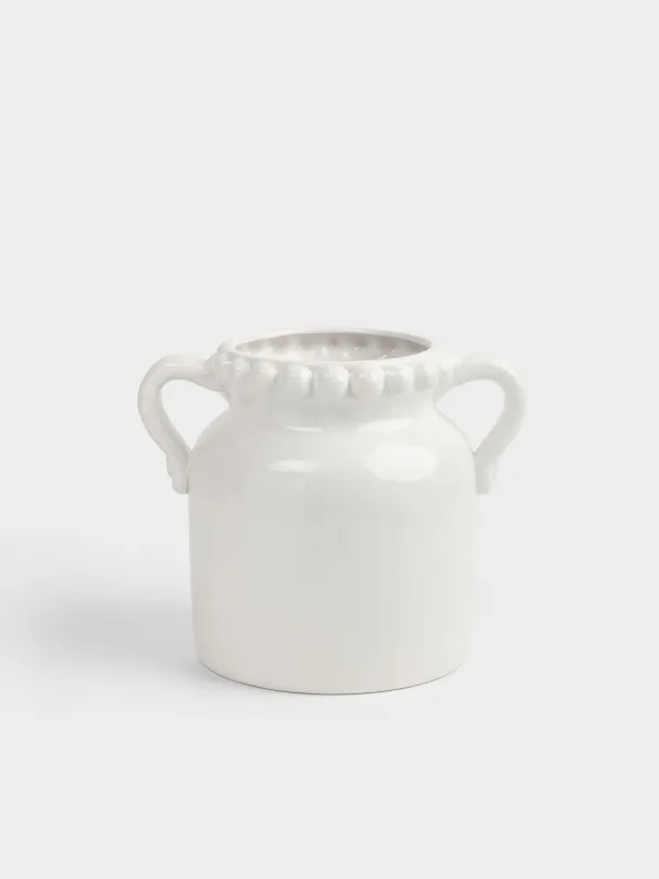 Ваза для цветов, 21 см, керамика, Antic, image-0