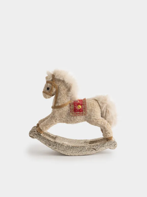 Изделие декоративное, 27х30 см, Лошадка-качалка, Rocking horse, image-0