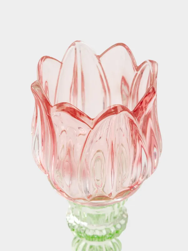 Подсвечник, 17 см, для чайной свечи, Тюльпан, Fleur color, image-2