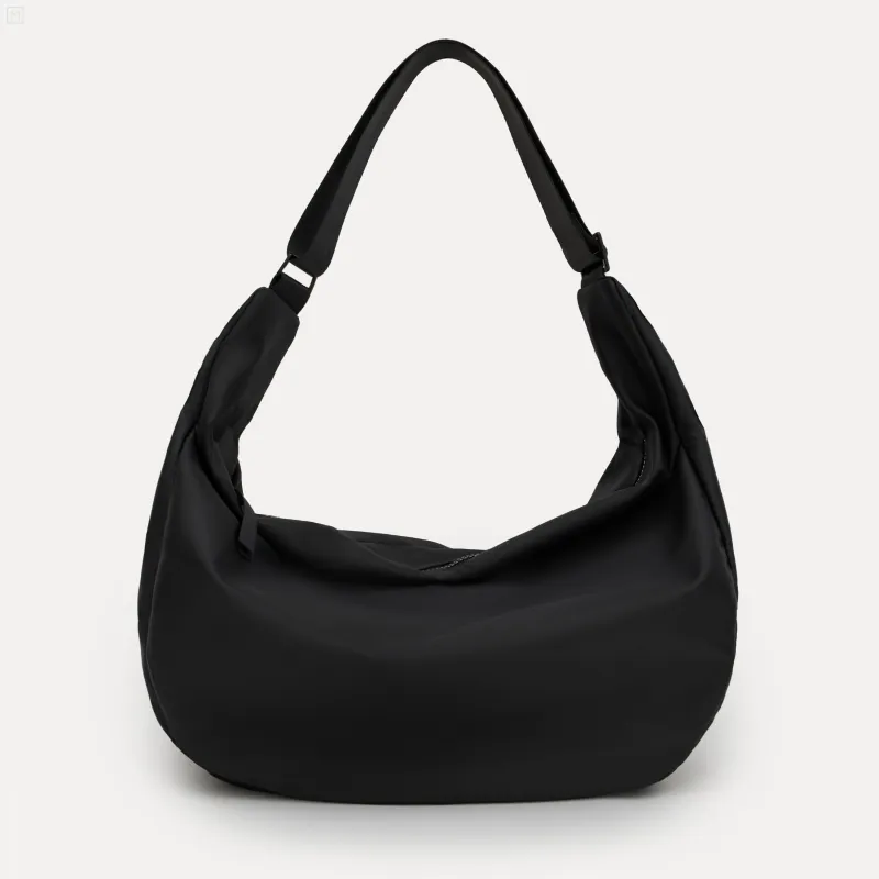 Сумка, 24х40 см, с регулируемым ремешком, полиэстер, черная, Force sport