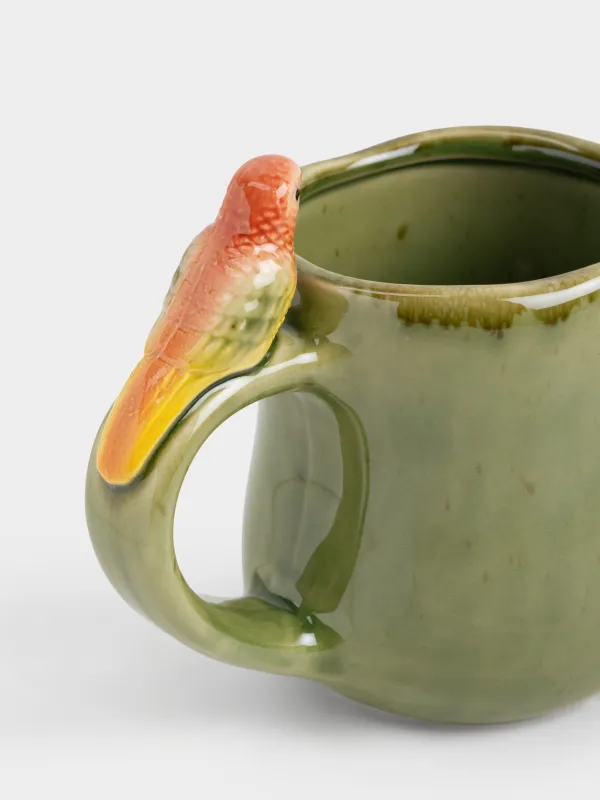 Кружка, 500 мл, Попугай, Tropical bird, image-3