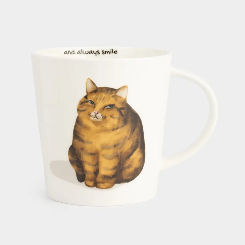 Кружка, 450 мл, Коты, Cat