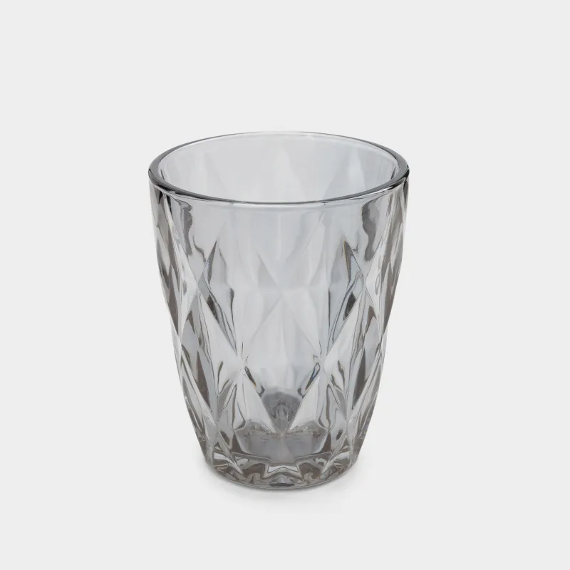 Стакан, 10 см, 270 мл, 6 шт, стекло Р, серый, Rhomb color, image-5