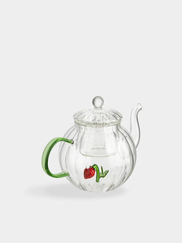 Чайник заварочный, 1 л, Клубника, Camellia decor, image-1