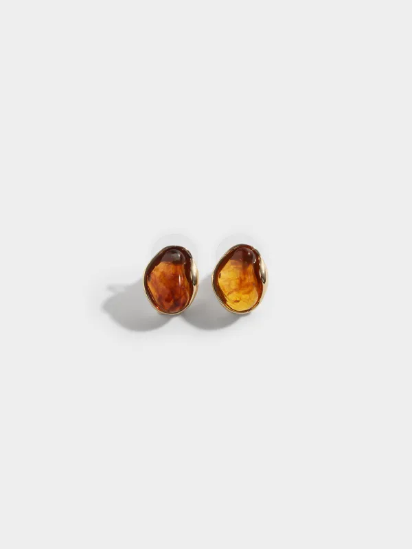 Серьги-пусеты, Mineral, image-0