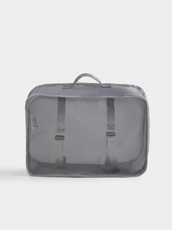Органайзер для одежды, 32х23х11 см, саржа, серый, Travel comfort, image-3