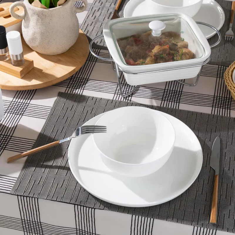 Салатник, 16х7 см, 800 мл, фарфор F, белая, Ideal white, image-3