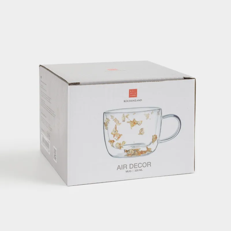 Кружка, 320 мл, стекло Б, Air decor, image-3