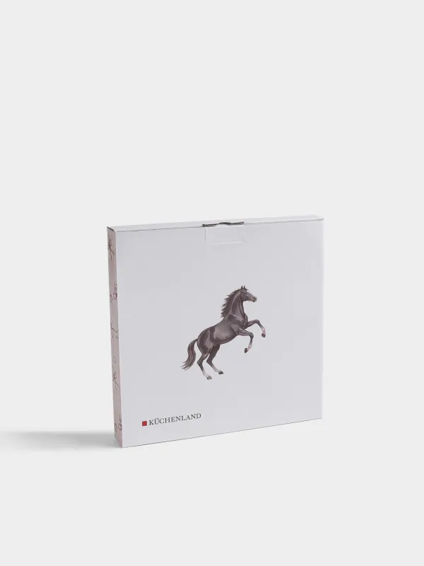 Тарелка закусочная, 21 см, Конь, Zealous horse, image-4