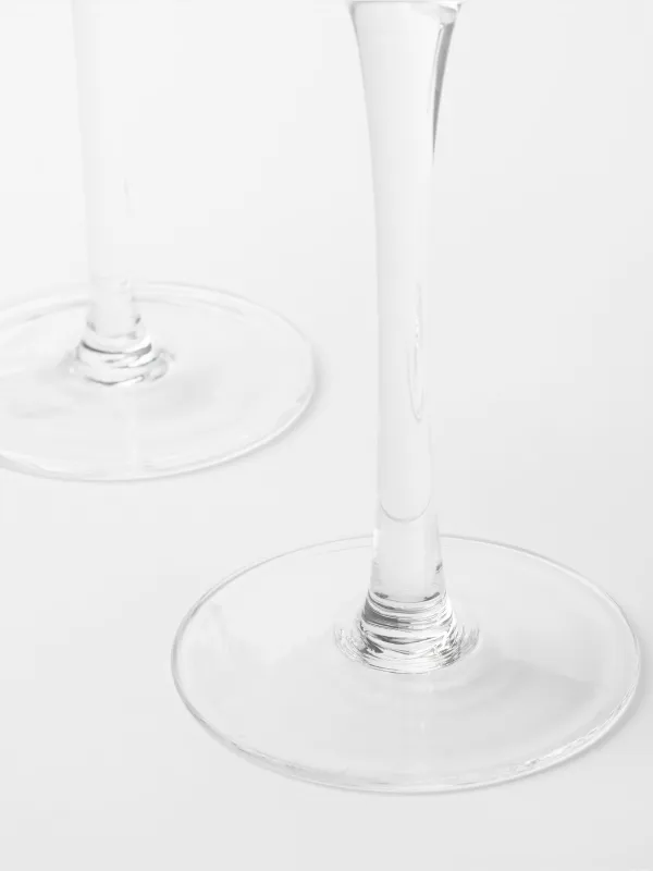 Бокал-креманка для шампанского, 2 шт, с золотистым кантом, Ribby R gold, image-2