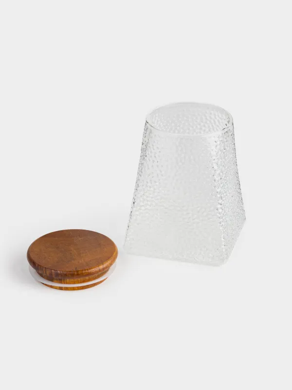 Банка для сыпучих продуктов, 550 мл, Relli wood, image-2