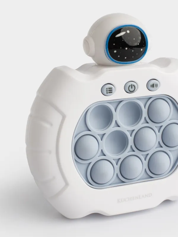 Игрушка развивающая, 13х12 см, электронная, Космонавт, Pop-it, image-5