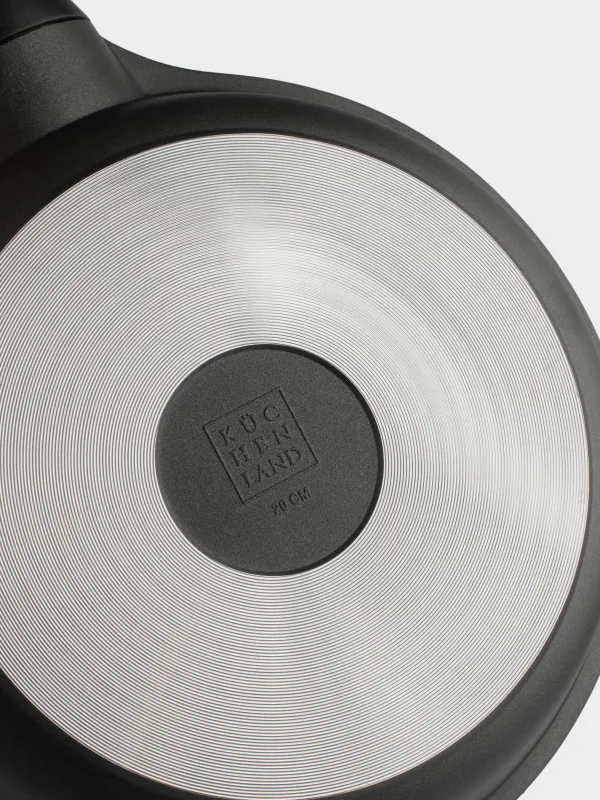 Сковорода, 20 см, съемная ручка, с покрытием, алюминий, Solution 2, image-7