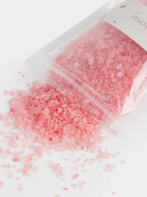Соль для ванны, розовая, Fragrant salt, image-1