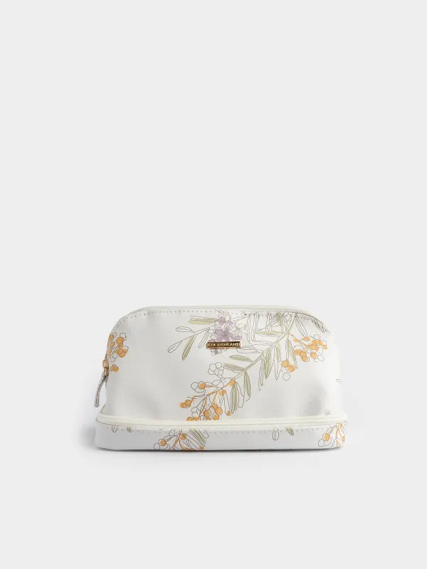 Косметичка, 24х13 см, с нижним отделением, Мимоза, Isadora, image-0