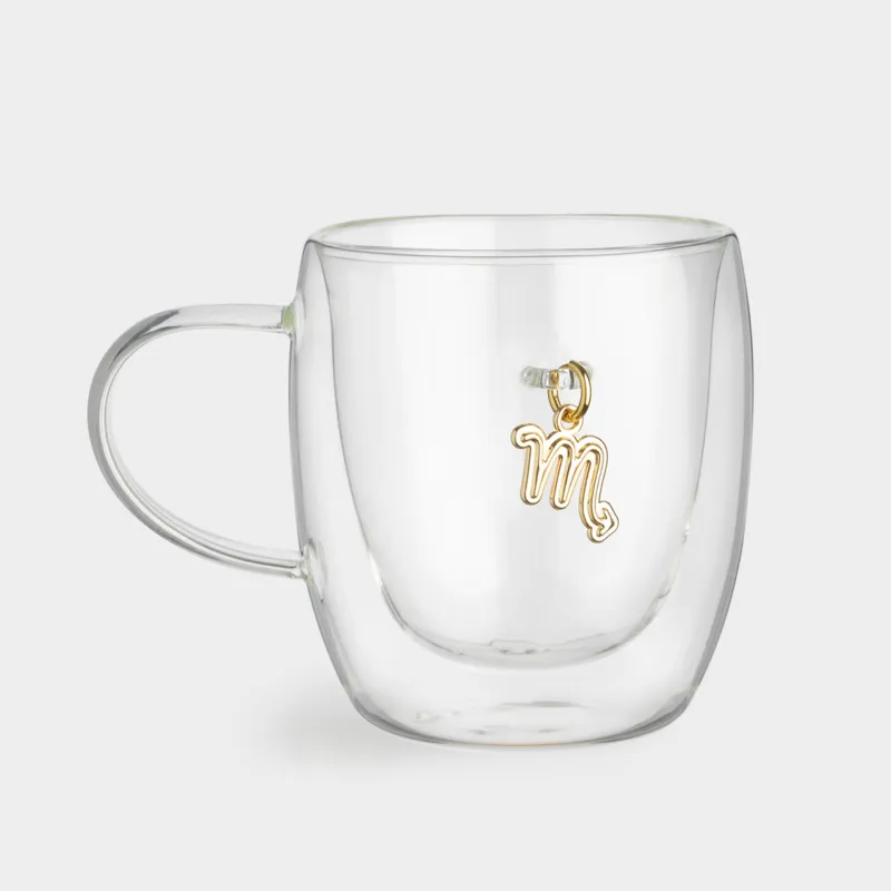 Кружка, 280 мл, с подвеской, Скорпион, Air figure zodiac