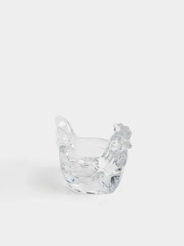 Подставка для яйца, 8 см, стекло Р, Петух, Easter pullet, image-1