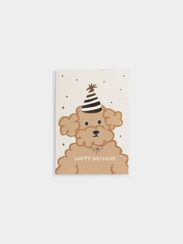 Открытка подарочная, 12х17 см, Happy Birthday, Birthday, image-0