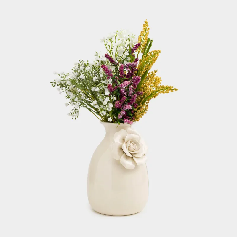 Ваза для цветов, 23 см, фарфор P, Rose, image-4