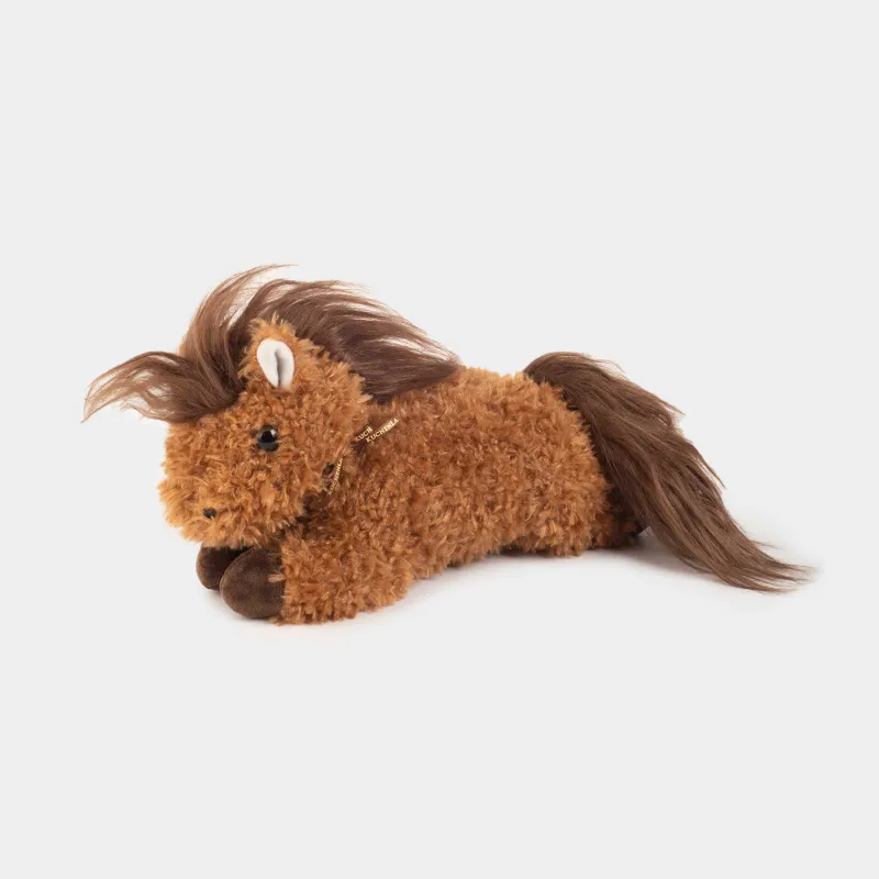 Игрушка, 30 см, мягкая, полиэстер, коричневая, Лошадь, Horse cute