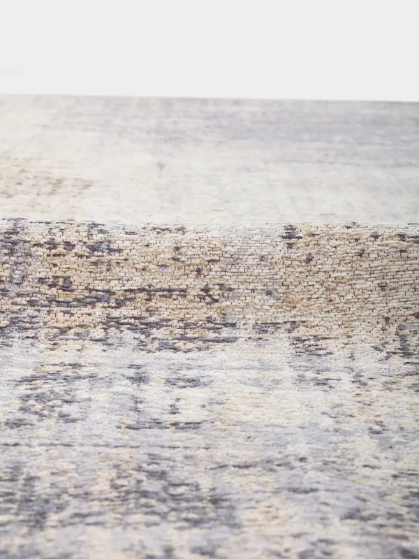 Ковер, 150х210 см, бежево-серый, хлопок/полиэстер, Traces, image-1