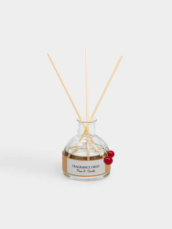Ароматический диффузор, 80 мл, с подвеской, Pear&Vanilla, Вишня, Fragrance fruit, image-0