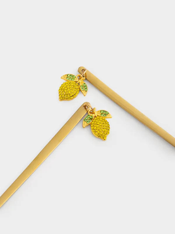 Ложка десертная, золотистая, Sicily, image-3