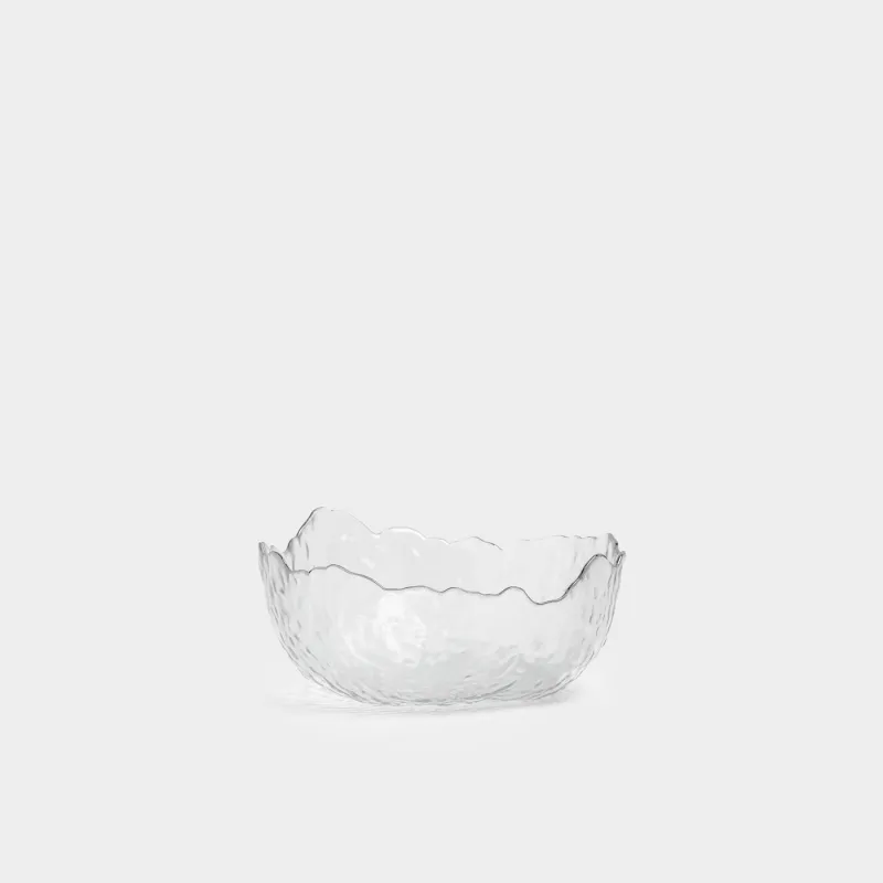 Салатник, 17х7 см, с серебристым кантом, Nautilus silver