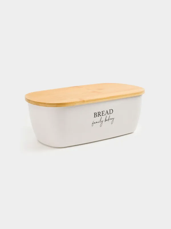 Хлебница, 37х21х13 см, с разделочной доской, Family bakery, Course, image-1