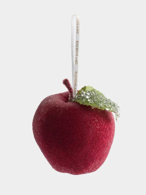 Игрушка елочная, 10 см, Яблоко, Fruits, image-2