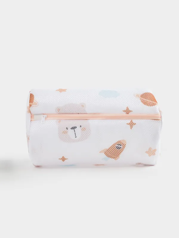 Мешок-баул для стирки детской одежды, 20х30см, полиэстер, Мишки, Safety Bear, image-0