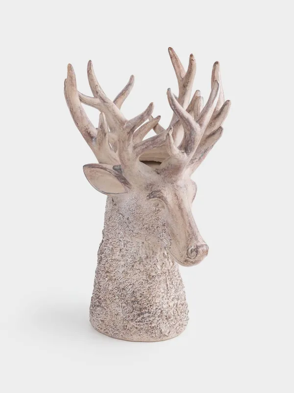 Ваза декоративная, 40 см, полирезин, Deer, image-1