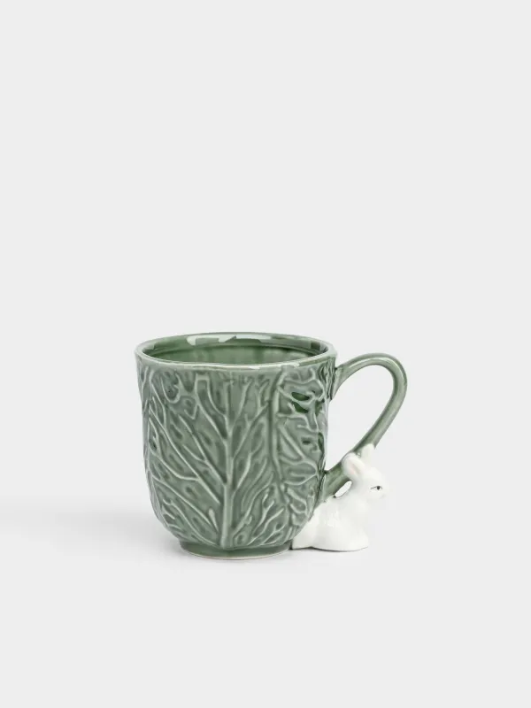 Кружка, 480 мл, Кролик с капустой, Cabbage, image-0