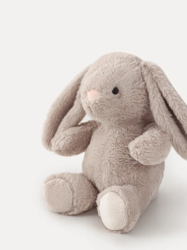 Плед с игрушкой, 178х132 см, флис/полиэстер, бежевый, Зайка, Rabbit, image-1