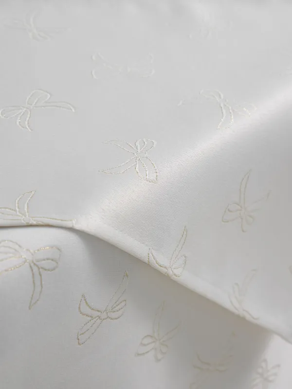 Салфетка под приборы, 30х45 см, из жаккарда, Банты, Jacquard bow, image-3