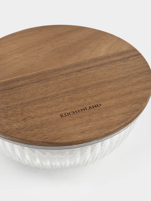 Миска, с крышкой, Ravi wood, image-1