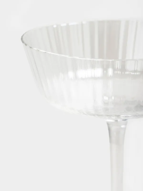 Бокал-креманка для шампанского, 230 мл, стекло Р, перламутр, Ribby polar, image-2