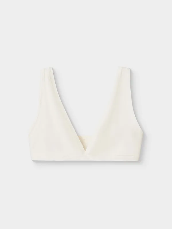 Бюстгальтер-бра, р. L, полиамид/эластан К, молочный, Yufemi, image-0