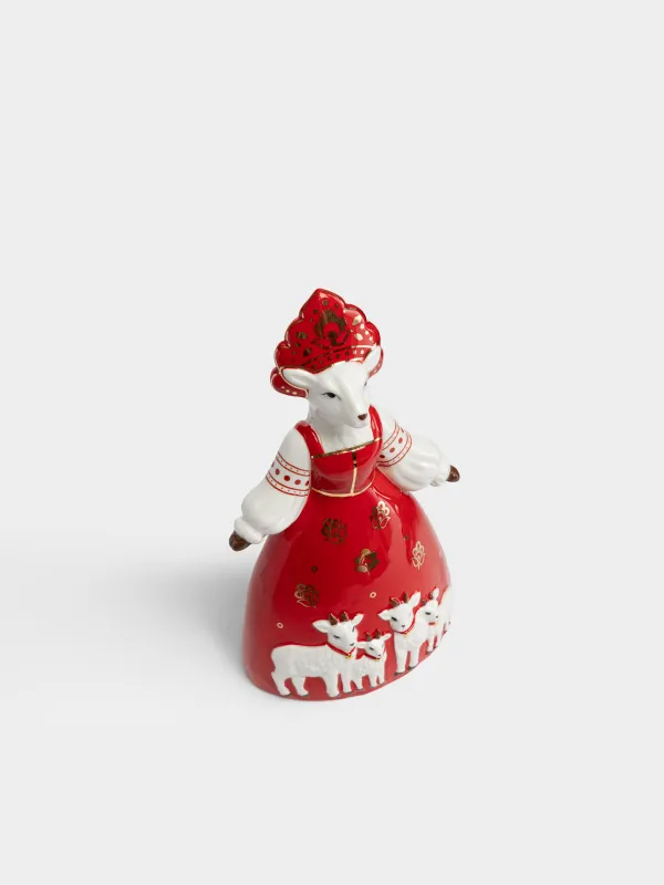 Статуэтка, 18 см, Коза с козлятами, Cultural code, image-2