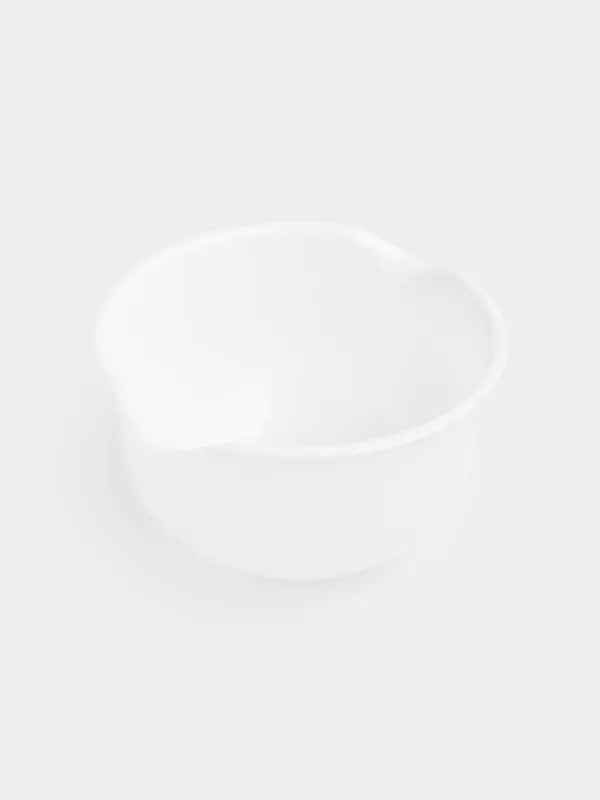 Набор мисок, 3 шт, со сливом, пластик, бежевая/кремовая/молочная, Soft kitchen, image-3