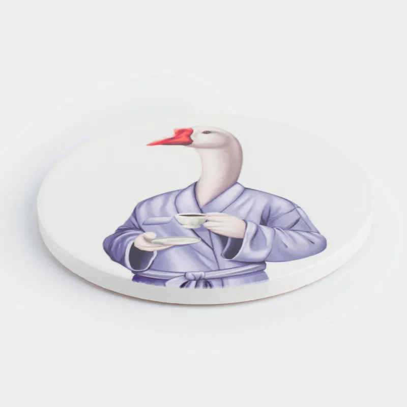 Подставка под кружку, Гусь в халате, Goose, image-3