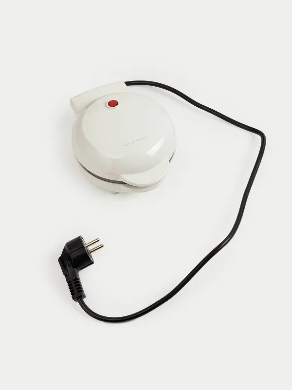 Вафельница, электрическая, 550 Вт, бакелит/металл, молочная, Тыква, Vintage kitchen, image-6