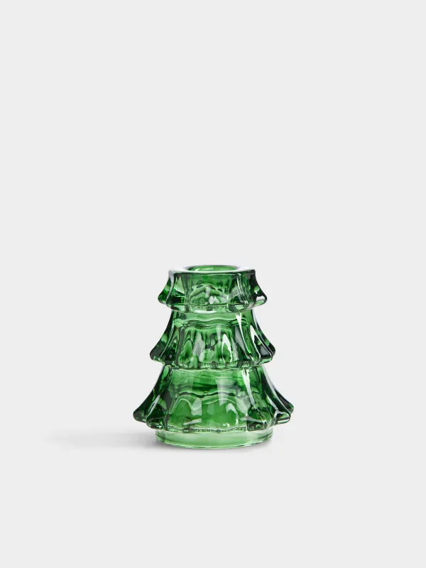 Подсвечник, 7x8 см, для тонкой свечи, Елка, Fir shape, image-0