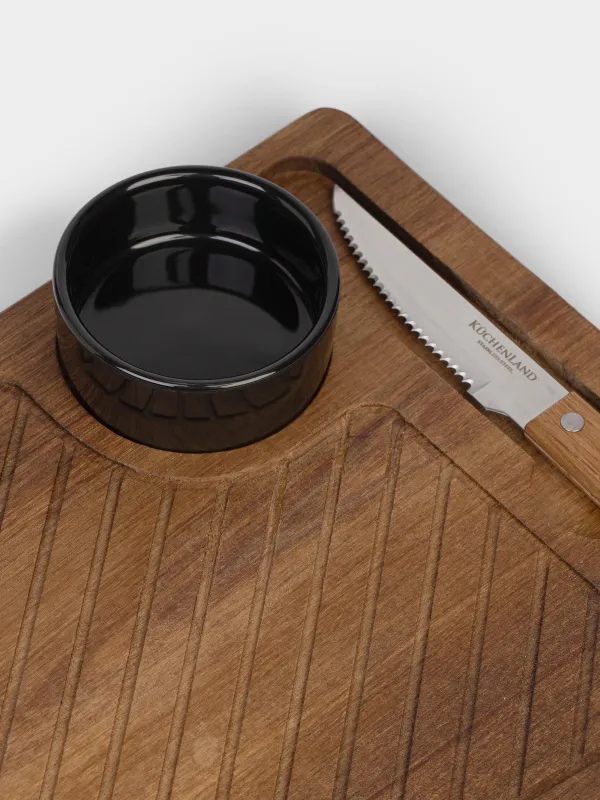 Набор для подачи стейка, Noble tree, image-3