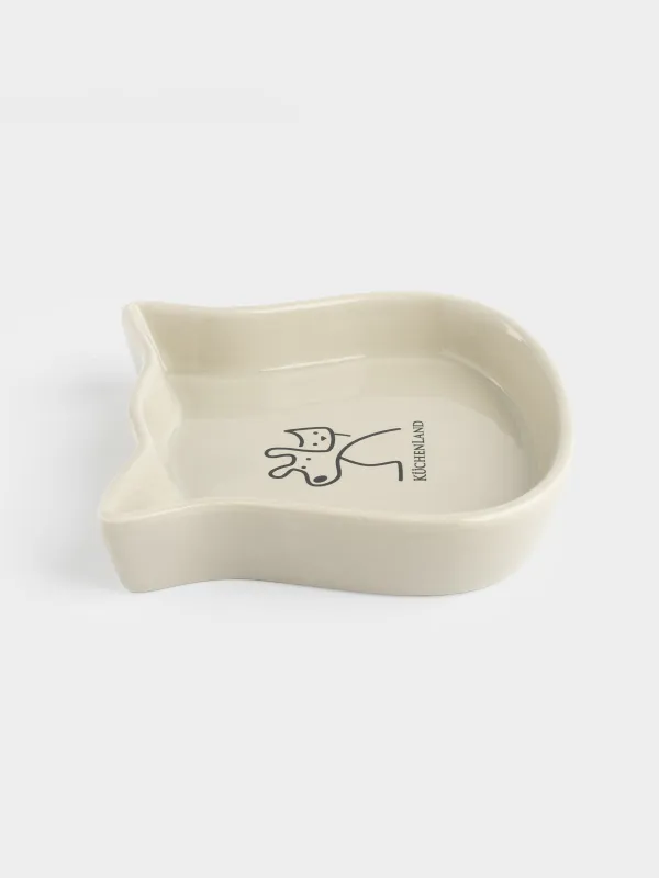 Миска для животных, 15х14 см, 250 мл, керамика D, серая, Кот, Whiskers, image-6