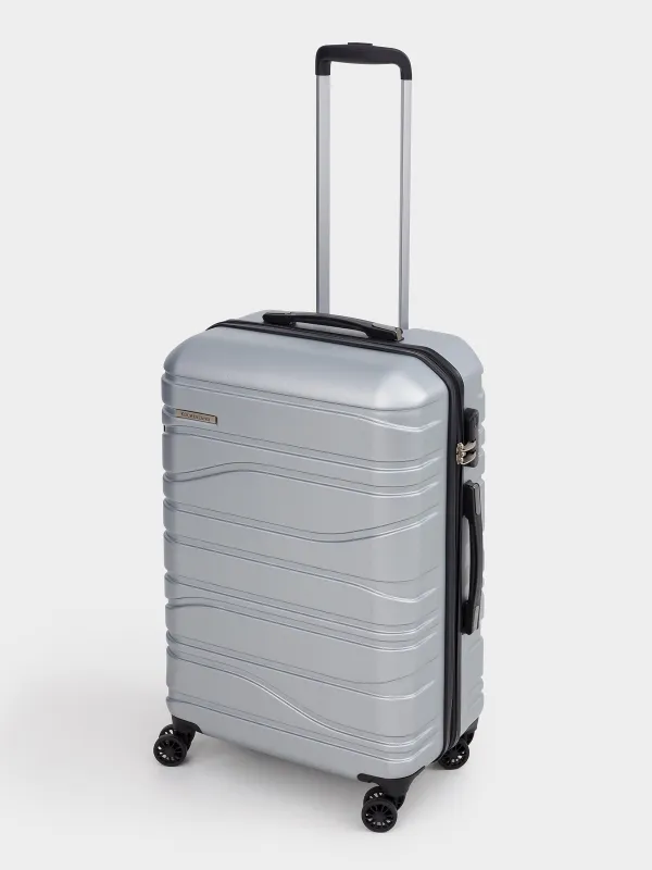 Чемодан M, 45х25х67 см, 3,4 кг, с замком, Travel comfort, image-1