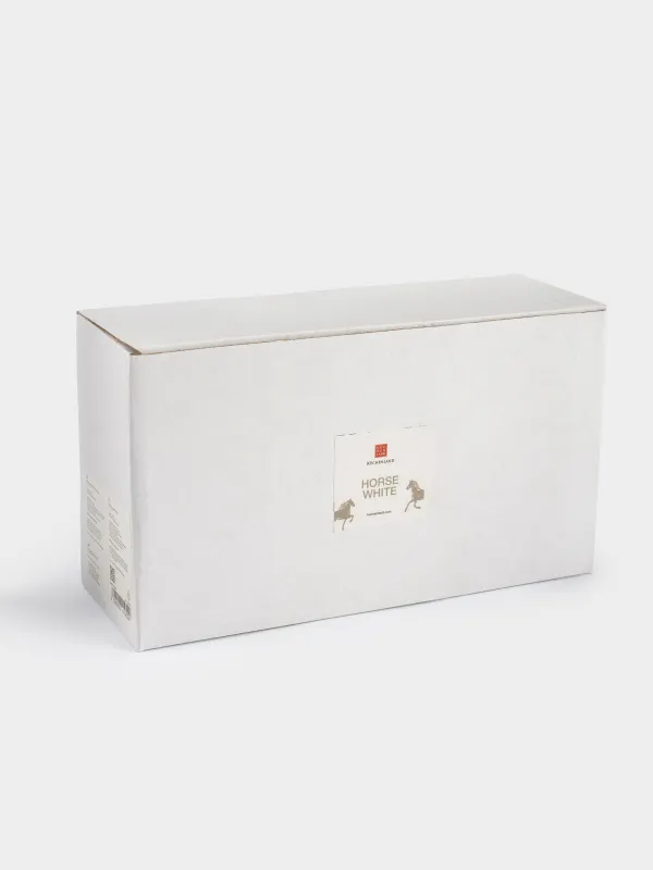 Ваза для цветов, 25 см, фарфор P, Horse white, image-5