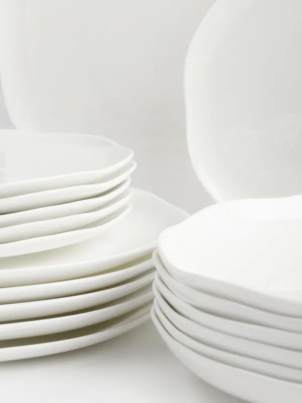 Сервиз обеденный, белый, Galeon, image-1