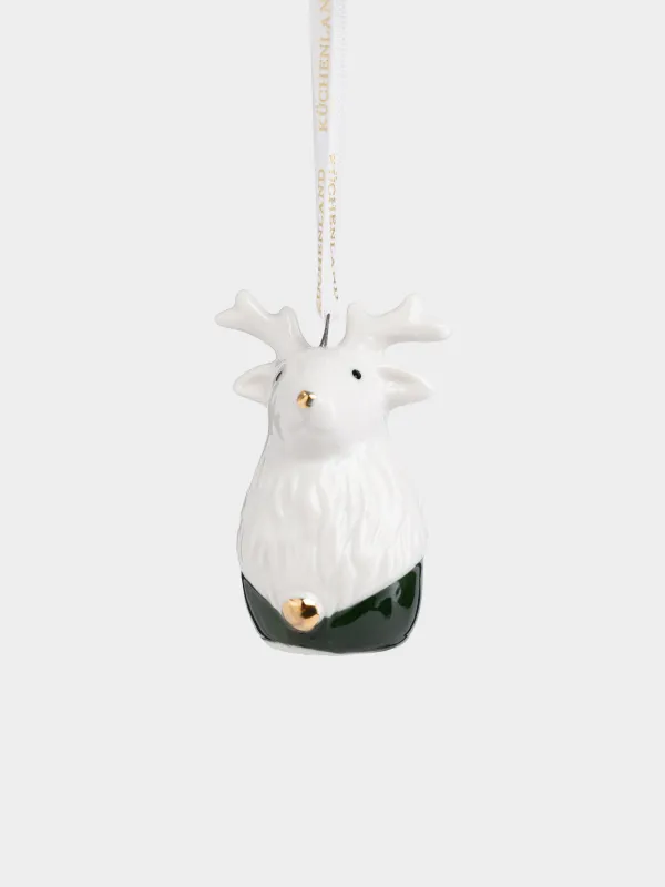 Игрушка елочная, 6 см, Олень, Figure christmas, image-1