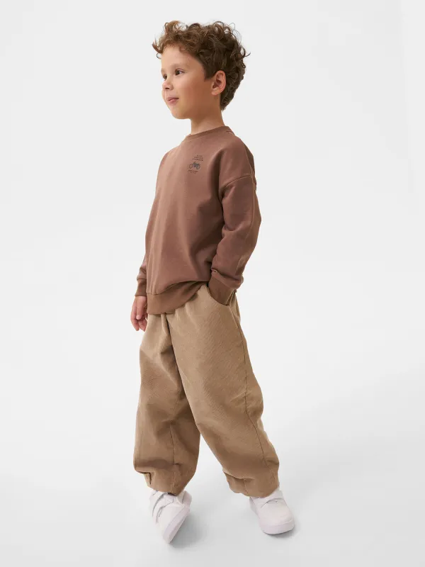 Свитшот детский, для мальчиков, коричневый, Kaiz, image-7